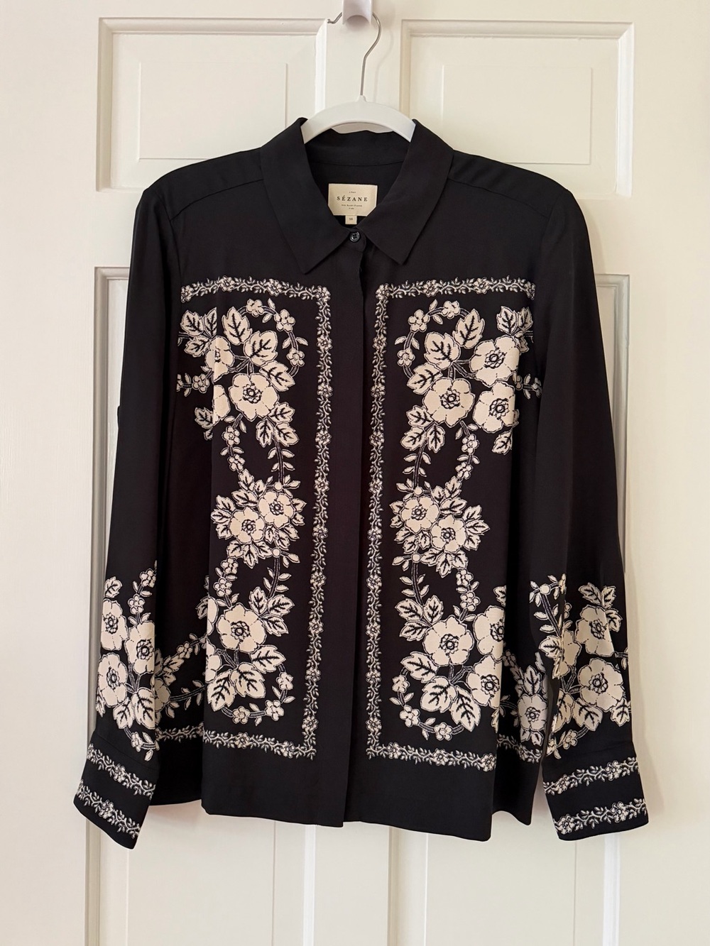 Sézane Mirata Blouse Size 6